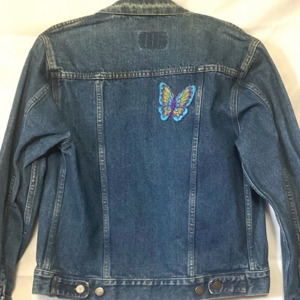 “Gap - Pioneer” Blue Denim Jacket 
Size: Small  EUC - Picture 3 of 5
